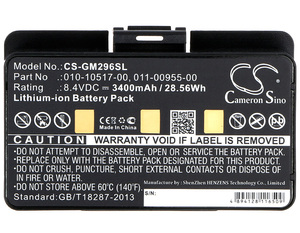 Pin cho Garmin GPSMAP 276, GPSMAP 276C, GPSMAP 296, GPSMAP 396, gpsmap478, egm478, 8.40V 3400mAh - Product Image 5
