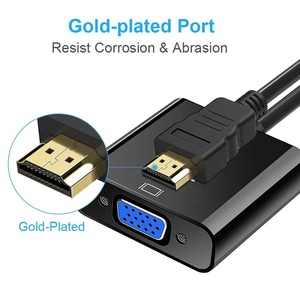 Promotion Factory Price Premium 1080P 60Hz <strong>HDMI</strong> to <strong>VGA</strong> Converter Adapter Cable with Audio for Different Market <strong>HDMI</strong> to <strong>VGA</strong> Adapt - Product Image 2