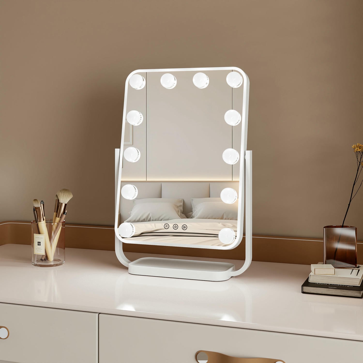 DP330A Bulb Vanity Mirror