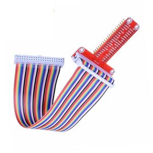Scheda di estensione tipo T GPIO con cavo piatto a 40pin per Raspberry Pi B + - Product Image 4