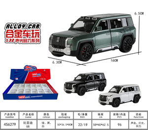 EOM 1/32 Sound and Light Door Opening Boy's Favorite Die Casting <strong>Car</strong> Alloy <strong>Model</strong> <strong>Car</strong> Simulation Die Casting Toy - Product Image 2