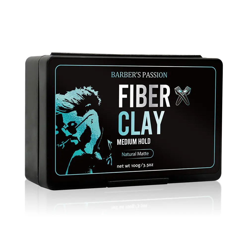 OEM O que um melhor fabricante de produtos para modelagem de cabelo masculino creme de moldagem cera de argila para cabelo