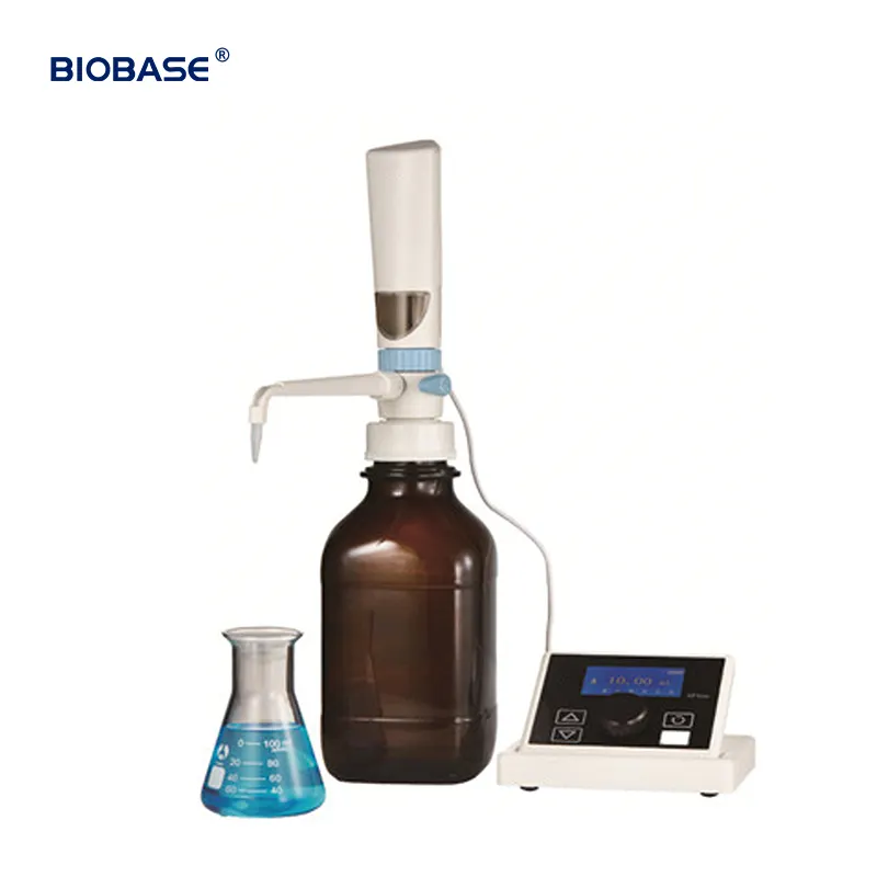 Biobase China Electronic Bottle-Top Dispenser 0.1-99.9ml Volume lab hospital Equipment