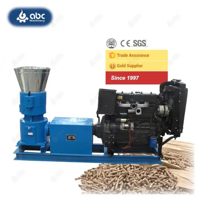 Widely Used Sale Farm Home Use Sawdust Wood Hay Small Mini Pellet Press for Making Biomass,Ricehusk,Grass,Cotton Stalk,Paper
