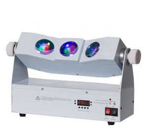 แบตเตอรี่ขับเคลื่อนนำแสงไตร Uplights 3*10วัตต์ RGBA Leds ไร้สาย Dmx ดีเจบูธ - Product Image 1