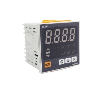 Controlador de temperatura de TC4M-24R, fuente de alimentación voltage100-240VAC, control de relé de salida de 4 bits, LEDTC4M-24R de código de 7 segmentos, 50/60Hz - Product Image 1