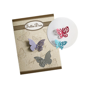 Colorful butterfly <strong>Etch</strong> Craft Metal Steel Cutting Dies <strong>Stencil</strong>