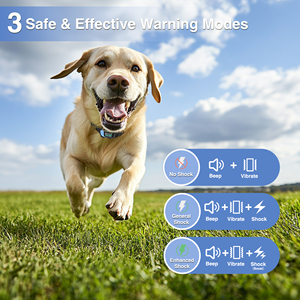 2025 New <span class=keywords><strong>Dog</strong></span> GPS Wireless Zaun Elektrozaun system Wiederauf lad bares IPX7 Hunde zaun Schock halsband Outdoor für Hunde mit GPS - Product Image 2