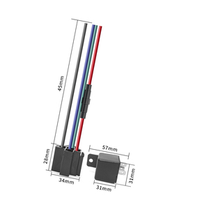 Wired Relay <strong>GPS</strong> Locator 4g Car <strong>tracker</strong> <strong>With</strong> ACC Detection Fuel Power Cutoff for Asia Europe North America <strong>Simcom</strong> Chip