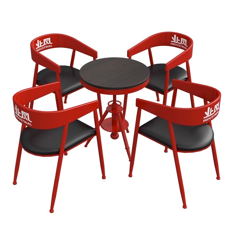 1 table and 4 chairs
