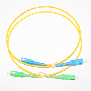 Tek modlu UPC APC PVC LSZH OS2 9/125um 2.0mm 3.0mm Fiber optik yama kablosu - Product Image 4