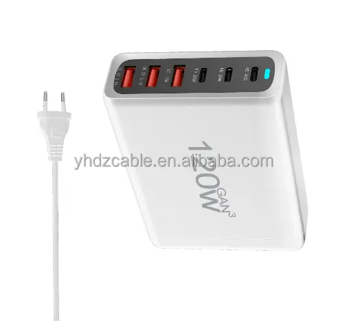 120W New Arrival Tablet adapter Universal travel adapter, Wall fast Charger For Mobile Phones and Tablets