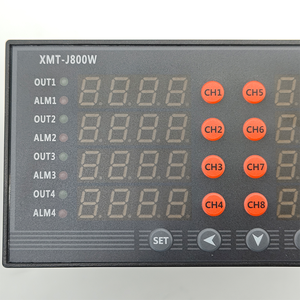Controlador de temperatura inteligente de 8 canales, controlador de temperatura con comunicación RS485 XMT