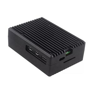 Carcasa metálica Raspberry Pi 5, carcasa de aleación de aluminio, carcasa de refrigeración pasiva con disipadores de calor de silicona para Raspberry Pi 5 RPi 5 - Product Image 3