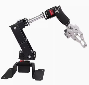 6-degree-of-freedom robotic <strong>arm</strong> <strong>servo</strong> <strong>robot</strong> gripper intelligent car accessories microcontroller programming <strong>DIY</strong>