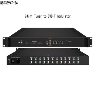 24 FTAチューナーからDVB-Tへの変調器24in1DVB変調器DVB-S2からDVB-Tへの変換変調器 - Product Image 2