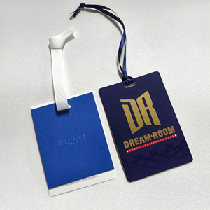 Etiquetas colgantes de alta calidad de diseño de lujo, etiquetas colgantes en relieve de lujo para ropa, cadena para ropa - Product Image 6