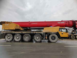 Trên tất cả các địa hình cần cẩu sac1600s móc khối tất cả các địa hình cần cẩu 101m nâng máy móc - Product Image 5