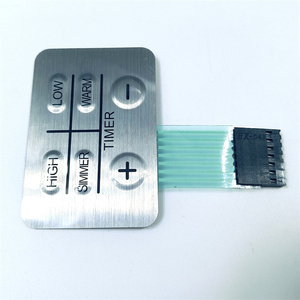 Teclado de membrana de superposición gráfica de pantalla táctil de fabricante con conector - Product Image 4