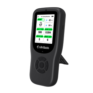 Medidor de CO2 10 en 1 Wifi, Detector de dióxido de carbono, Sensor de temperatura y humedad, Monitor inteligente de calidad del aire USB con pantalla LCD - Product Image 1