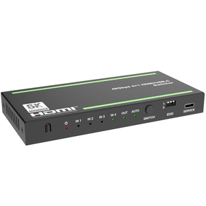 8K 60HZ HDMI Switch 3 HDMI <strong>Input</strong> +1 USB C <strong>Input</strong> HDMI <strong>Output</strong> for Home Theatre System