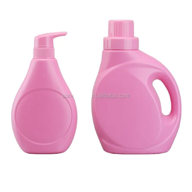 Bouteille en plastique HDPE de grande taille, bon marché, utilisation chimique, cosmétique de haute qualité