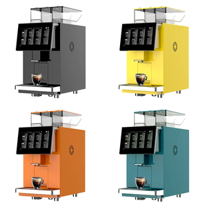 Großer Touchscreen 19bar Voll automatische Kaffee maschine mit Kaffeepulver funktion Intelligente Kaffee maschine, 20 bar