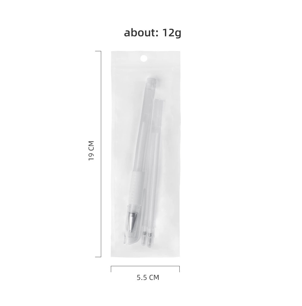 Blanc 1 stylo + 2 recharges