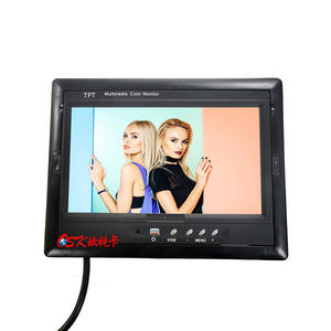 Reproductor de vídeo con 3 vías de entrada para autobús, Monitor de pantalla trasera para vehículo, camión, caravana, autocaravana, autocaravana, autobús de fábrica, 7 pulgadas - Product Image 2