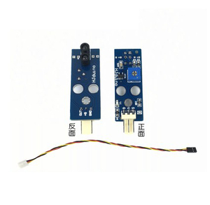 デジタル光電線探知モジュール感光性パトロールライン色認識シングルグレー追跡センサーモジュール - Product Image 2