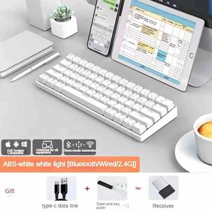 RK61 Bulk Großhandel Programmierung Notebook Retro Gammer Office Tastatur Deutsch USB c Tastatur Wireless Gaming für Computer