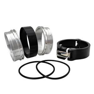 Hot Sale 2 3 Inch V-band Aluminio Car Exhaust <strong>Pipe</strong> Assembly HD <strong>Clamps</strong> With Male Female Flange