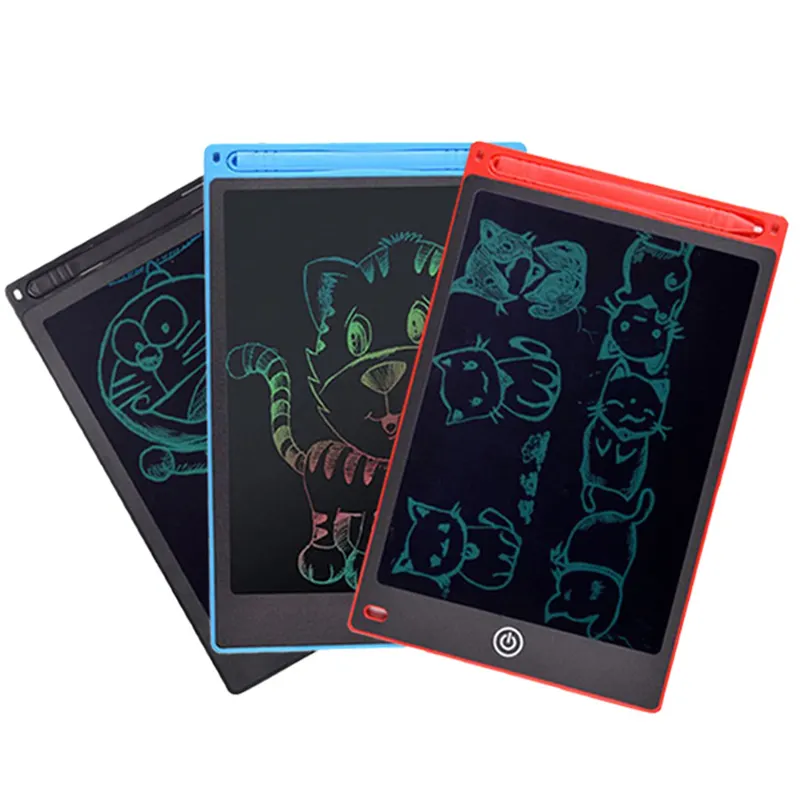 Wholesale household graffiti electronic writing painting 12 inch kid board lcd toy drawing