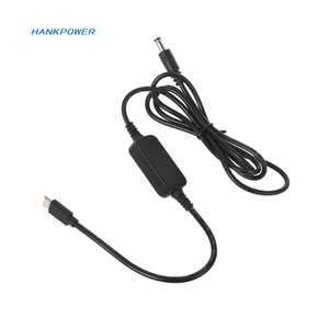 タイプCポートからDC5.5 * 2.1MM PD 9V 12V 15V 20V USB C DC5521電源アダプターケーブル - Product Image 1