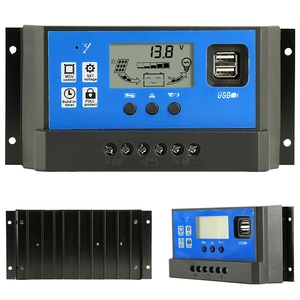 PWM solare Char Controller 10A-60A MPPT Display a LED 12V/24V sistema Volta per sistema solare Max PV Volta 12V - Product Image 5