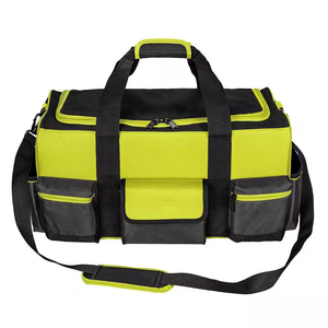 <strong>24</strong> in Water Resistant Crossbody <strong>Tool</strong> <strong>Bag</strong> with Multi-Pockets Wide Mouth Customized <strong>Tool</strong> Tote <strong>Bag</strong>
