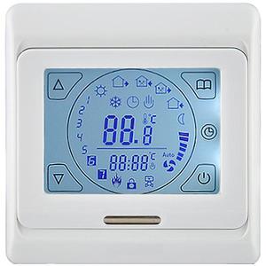 Heating Digital Thermostat E91 <strong>Temperature</strong> <strong>Controller</strong> Touch Screen Weekly <strong>Programming</strong> Underfloor Heating <strong>Controller</strong> - Product Image 1