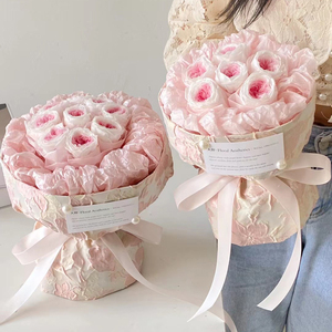 花とギフトの包装ギフト包装ティッシュペーパーのための色のメタリックゴールデンティッシュペーパーの秋 - Product Image 5