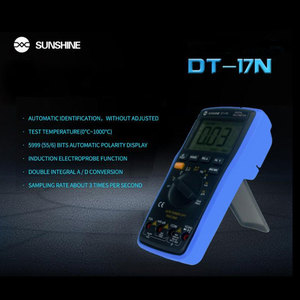 Автоматический ЖК-дисплей с цифровым дисплеем, DT-17N мультиметр - Product Image 2