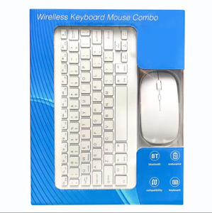 Combo de teclado y ratón inalámbricos de alta calidad para tableta, PC y personalización del idioma del teléfono - Product Image 1