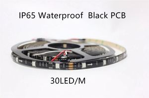 MJ-LIGHTING WS2811 RGB IC LED Strip indirizzabile 12V 5M 16,4 ft 30 60 LED sogno colore a caccia effetto digitale LED Pixel Strip