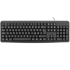 Nordic French Spanish Layout Full Sized 104-Keys USB Wired Silent Ergonomic Membrane <strong>Numeric</strong> <strong>Keypad</strong> <strong>Keyboard</strong> for PC - Product Image 2
