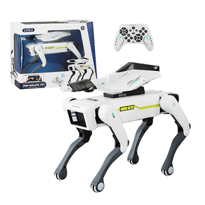 KW Mechanische elektronische Haustier programmierung Fernbedienung Haustier roboter Handshake Interaktiver intelligenter Sprach befehl AppControl Robot Dog