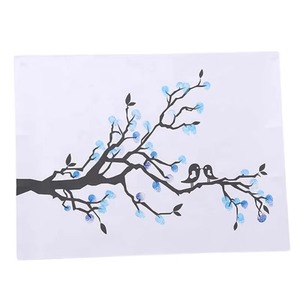 Cá nhân vải vân tay sơn cây đám cưới của khách cuốn sách Quà tặng đám cưới tự làm counion sinh nhật đảng trang trí - Product Image 2