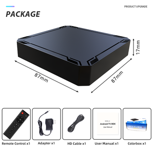 新着Android TVボックスAmlogicS905Y4クアッドコアARM Cortex-A35 CPU最大1.7GHzスマートTVボックス - Product Image 3