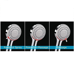 Sanipro bán buôn Chất lượng cao phòng tắm áp lực tiết kiệm nước vòi hoa sen đầu Combo Set, mưa đầu phun với cầm tay vòi hoa sen - Product Image 4