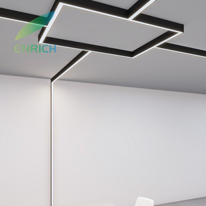 1.2x2.4m Rectangle LED <strong>Linear</strong> Light with Dimmable <strong>Function</strong> for Workspaces - Product Image 2
