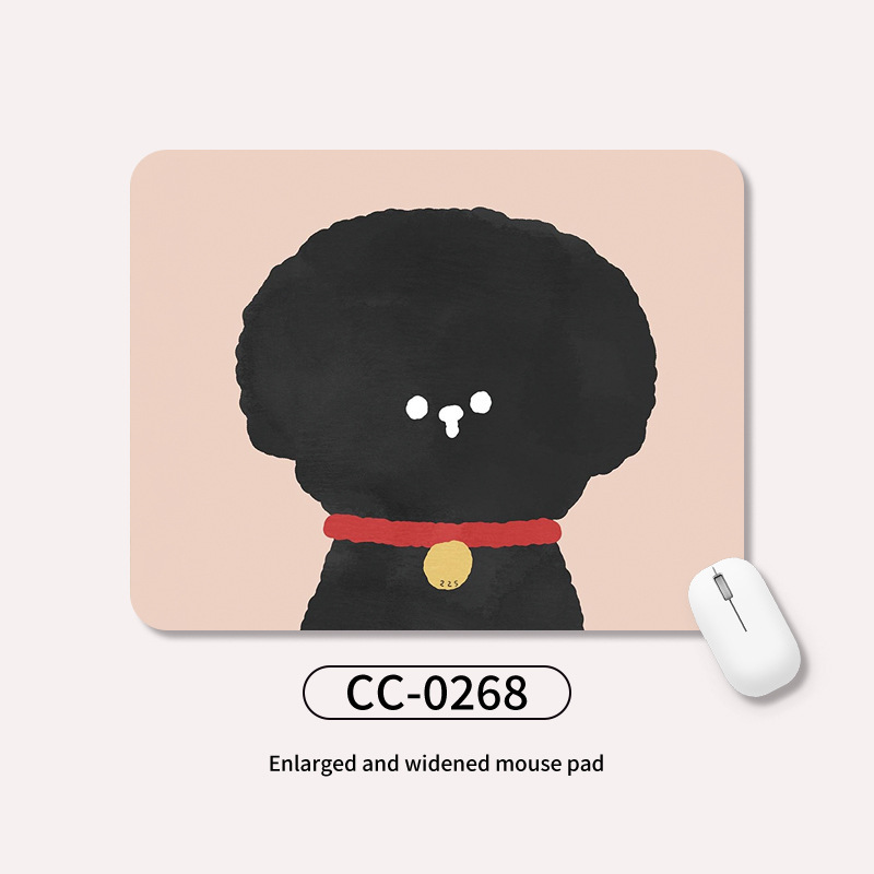 Light Pink with Black Teddy Dog