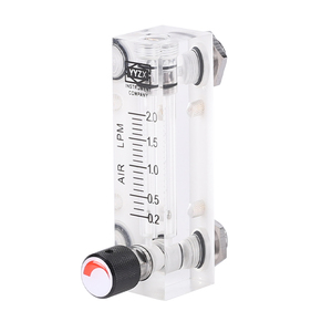 Z-200T Flowtech KIO 低成本 oem 丙烯酸内联水轮表峰值液体热水面板式流量计流量计 - Product Image 2