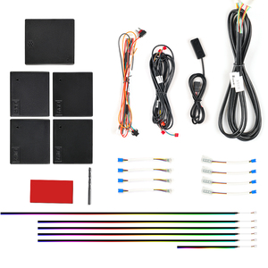 ユニバーサル18 in1 LEDカーアンビエントライト車両モデルの99% に適していますアンビエントライトカー - Product Image 1